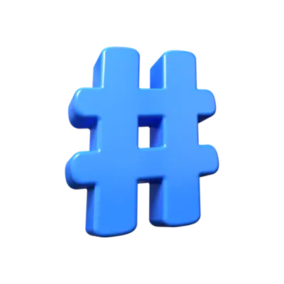 Hashtag Strategy Icon for SMO