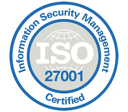 CrystalTech ISO 27001 Certified